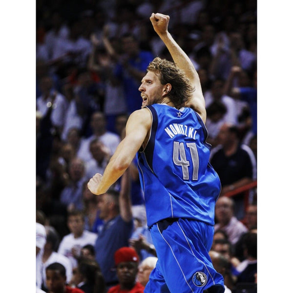 Dallas Mavericks Dirk Nowitzki #41 Nike Jersey Size 3XL +2 Length Vintage RARE