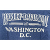 Harley Davidson Washington D.C. 1987 Single Stitch Shirt Sz L Vintage