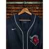 Rutgers Scarlet Knights Nike Vapor Dinger Baseball Jersey Men’s M Black