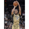 Kawhi Leonard Adidas Nba Swingman Jersey Camo San Antonio Spurs Men's Sz S RARE