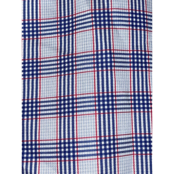 Charles Tyrwhitt Dress Shirt Non Iron Tailored Fit Check Plaid Men's 16/34