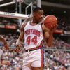 RICK MAHORN SIGNED AUTOGRAPHED Baseball PISTONS HAWKS MLB NBA