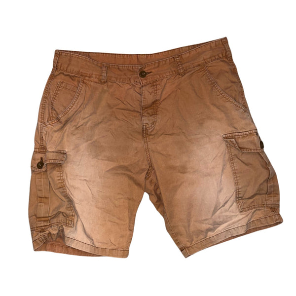 Mountain Warehouse Cargo Shorts Mens W36 Rust Sun Faded Utility Gorpcore Y2K