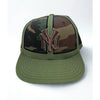 New York Yankees MLB Camo Fitted Hat 7 1/4 American Needle Cooperstown Vintage