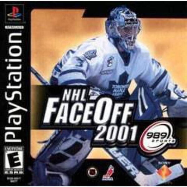 NHL FaceOff 2001 Playstation PS1 Video Game Complete with Manual