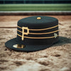 Pittsburgh Pirates New Era Pillbox Stripe Fitted Hat MLB Authentic Sz 6 3/8