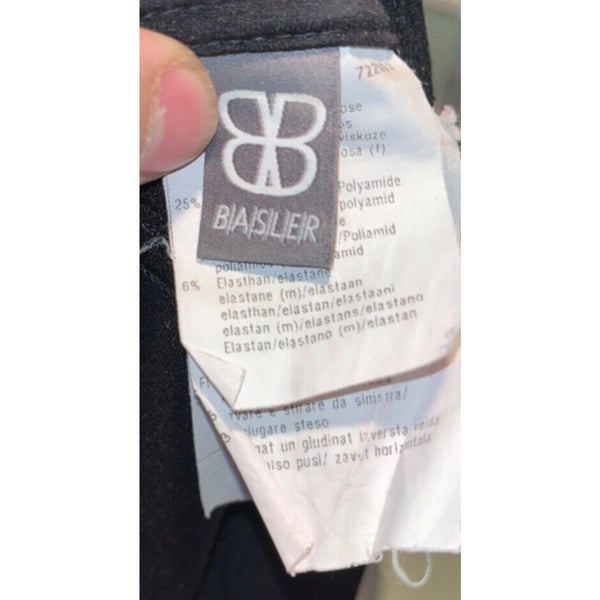 Basler Women Black Dress Pants 44 french