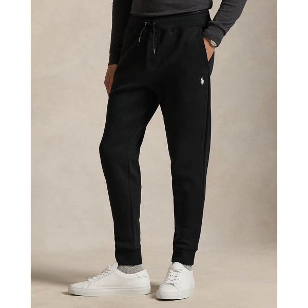 Polo Ralph Lauren Double Knit Jogger Pants Black Men's Small Pony Logo NWOT