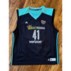 New York Liberty Kiah Stokes #41 Adidas WNBA Basketball Jersey XL DraftKings
