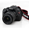 Canon EOS Rebel T5 DSLR Camera 18MP w/18-55mm Lens Box 64GB Tested
