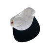 Stevenson Ranch Script Logo Hat White Black Snapback Structured Midtown NWOT