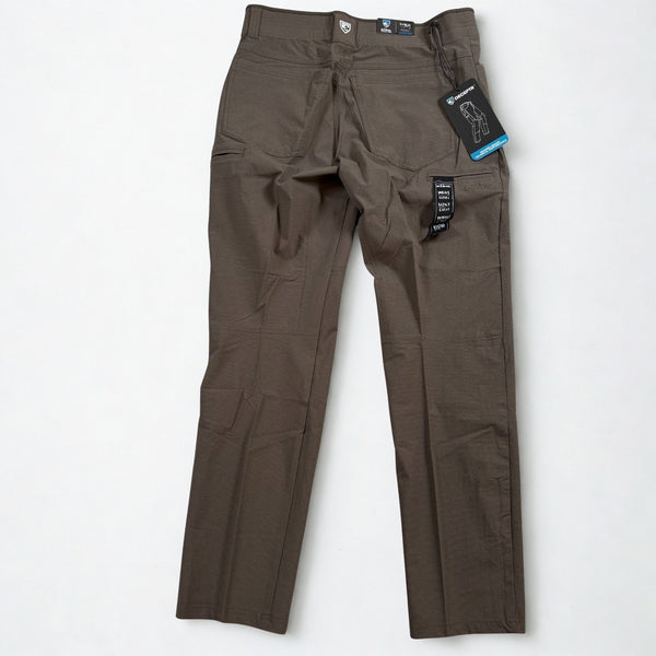 Kuhl Deceptr Pants 42x32 Burnt Olive UPF 50+ Tapered Stretch Hiking NWT