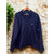 Polo Ralph Lauren Bi Swing Windbreaker Jacket Blue XL Full Zip Bomber Vintage