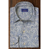 David Donahue Paisley Print Sport Shirt Men's Medium NWT Luxury Dress MSRP $165