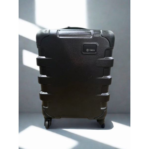 TUMI T-Tech International Carry-On Hard Case Luggage Black 4 Wheels Spinner 22”