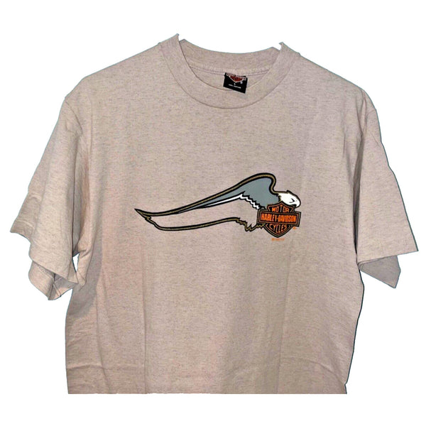 Harley Davidson 80 Years of Great Motorcycles 1994 San Fancisco L Biker T Shirt