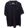 Firetrap Mens Lazer Polo Shirt Black Red Sz. 4XL