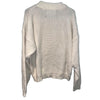 MTV Sweater Cable Knit 1989 Music Grunge Vintage White Sz. XL