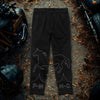 Post Malone x Harley-Davidson Studded Horsepower Denim Jeans 34x32 NWT Rare $175