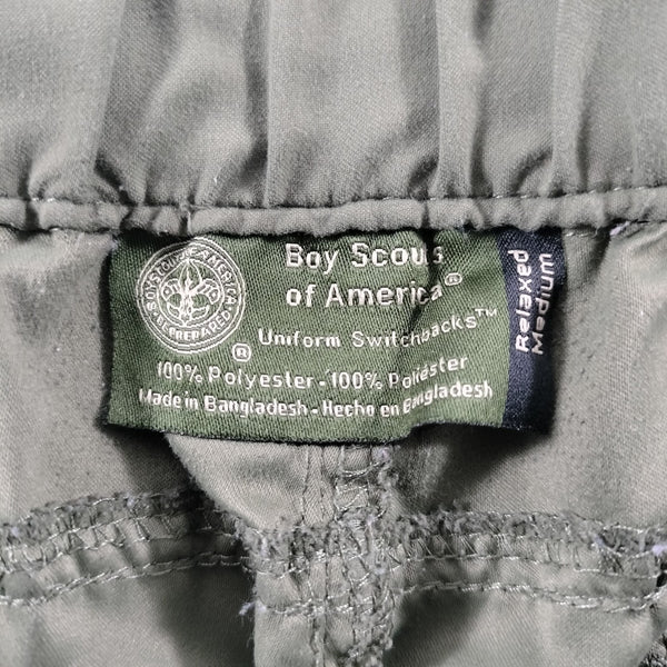 Boy Scouts of America Switchback Uniform Cargo Shorts Relaxed Fit Men’s Medium