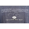 Harley Davidson Follow No One Kokomo, Indiana Sexy XL Rare Hanes Beefy-T Biker T