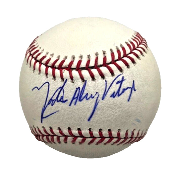 Yadier Alvarez Signed Autographed ROMLB Baseball Full Sig Los Angeles Dodgers MLB