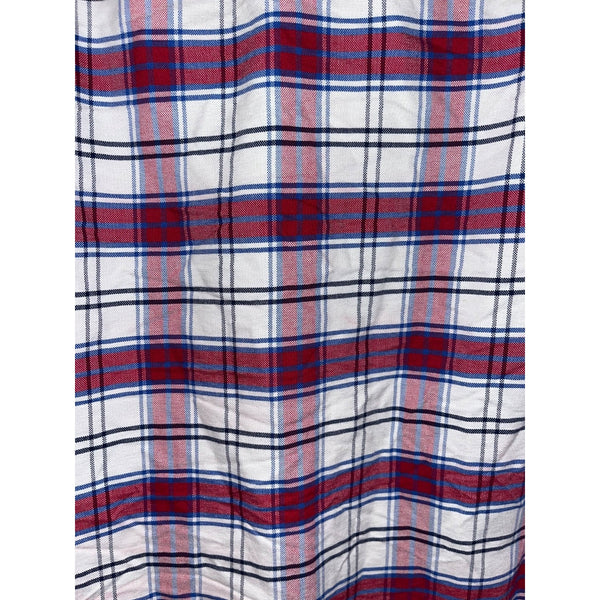 Charles Tyrwhitt Oxford Weave Dress Shirt Non Iron Slim Fit Check Men's Sz. M