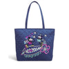 Vera Bradley Disney Mickey Minnie Mouse Sensational Six Paisely Large Tote 28327