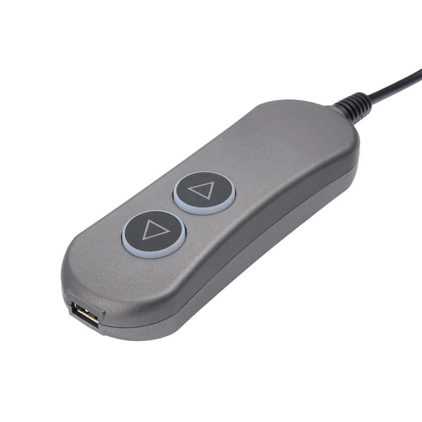 HHC HSW302 2-Button 5-Pin Recliner Control Wand USB Port Lift Chair Remote
