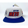 New York Mets Sports Specialties White Dome Snapback Hat NWT Rare Deadstock