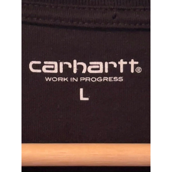 Carhartt WIP S/S University T-Shirt Mens Large Black Logo Graphic Cotton Tee
