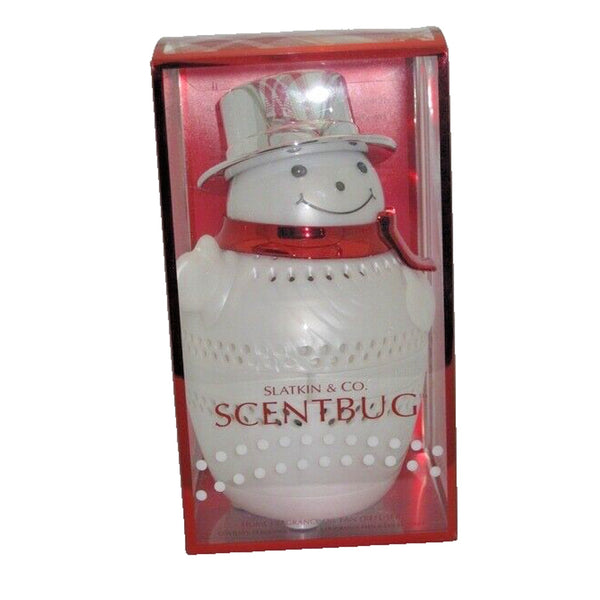Bath & Body Works Slatkin & Co. Snowman Scentbug Home Fragrance Diffuser NEW