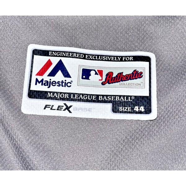 Colorado Rockies Charlie Blackmon Flex Base Jersey Authentic Majestic 44 L