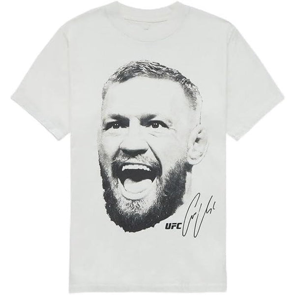 Conor McGregor UFC Megaprint Face Signature T-Shirt XL Vintage Y2K 100% Cotton