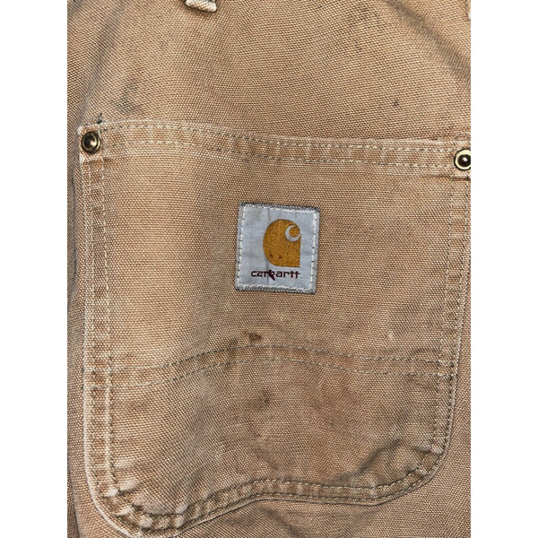 Carhartt B10 Duck Quilted Lined Work Waist CC Filson Overall Pants USA 40x40 Vtg