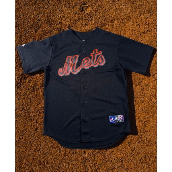 New York Mets David Wright #5 Majestic Black Alt Jersey USA Made Sz. M Rare