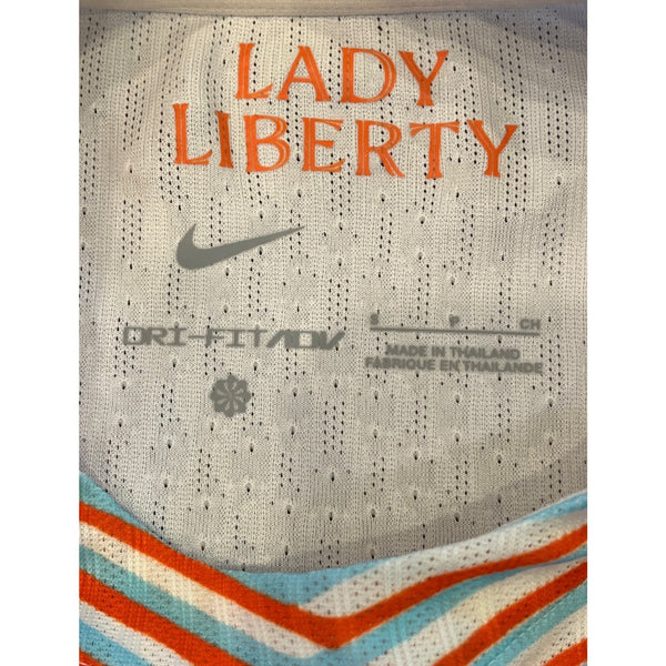 Gotham FC Nike Lady Liberty Authentic Pro Cut Jersey Sz. S NWSL NWOT