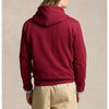 Polo Ralph Lauren RL Fleece Hoodie Burgundy Mens Size L
