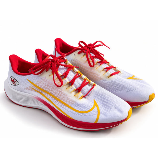 Nike Air Zoom Pegasus 37 Kansas City Chiefs NFL Running Shoes CZ5442-100 Sz 13