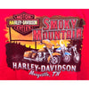 Harley-Davidson Smoky Mountains Maryville TN Biker T-Shirt Red Men's Large Rare