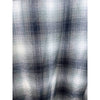 CALTOP Pewter Gray Ombre Old School Lowrider Chicano Biker Flannel Shirt XL NWOT