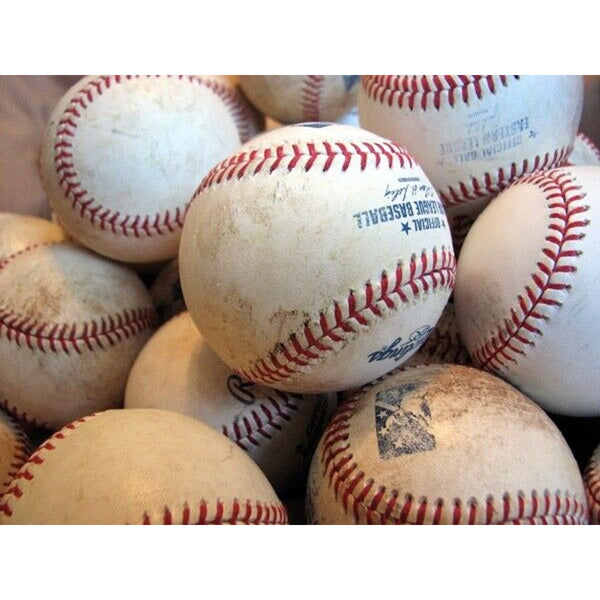 New York-Penn League Rawlings Official Ball Baseball Game Used Brooklyn Cyclones