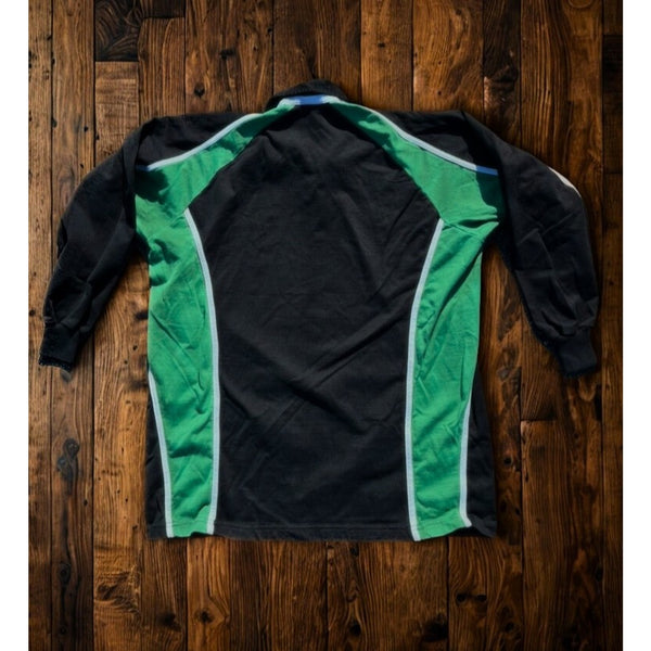 Canterbury Ireland Rugby Jersey Long Sleeve CCC 2XL Made in Australia Vintage