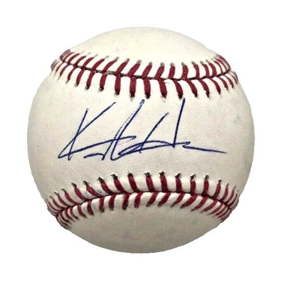 Keston Hiura Signed OMLB Baseball Brewers Top Prospect Infielder All Star