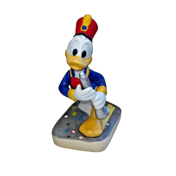 Schmid DONALD DUCK CLARINET Disney On Parade Band Figurine - EUC - In Box Vtg