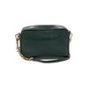 Michael Kors Ginny Leather Crossbody Bag Green EUC MSRP $248
