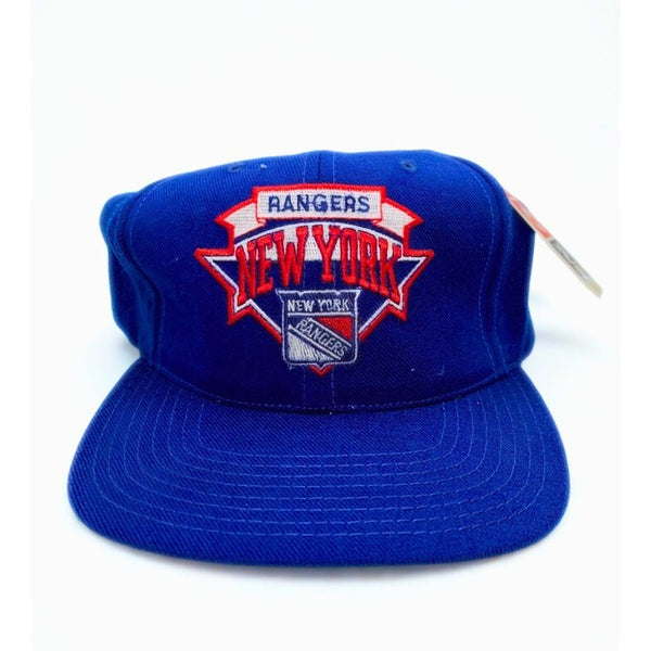 New York Rangers Vintage CCM Snapback Hat 100% Wool NHL Licensed