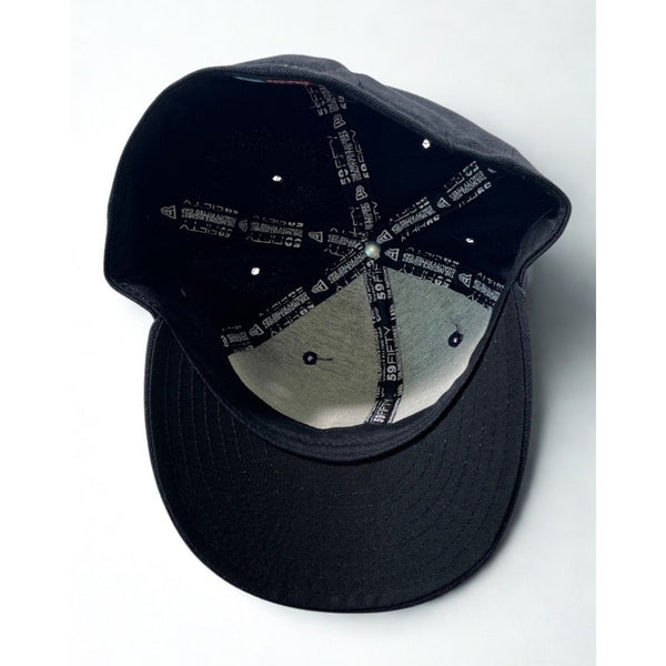 Newark Bears Team Issued New Era 59FIFTY Fitted Hat 7 1/2 Rare Black Cap