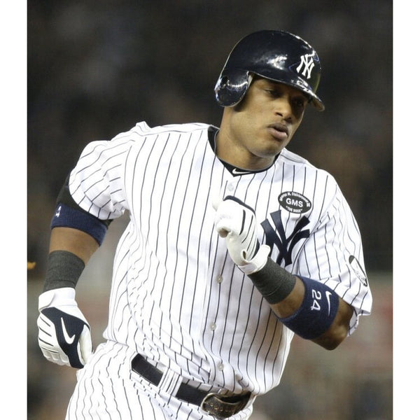 Robinson Cano New York Yankees Bob Sheppard George Steinbrenner Majestic Jersey Sz. 52 2XL