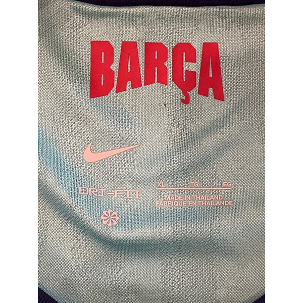 FC Barcelona Nike 2026/27 Third Jersey Men's XL Aqua Blue Dri-FIT ADV NWOT